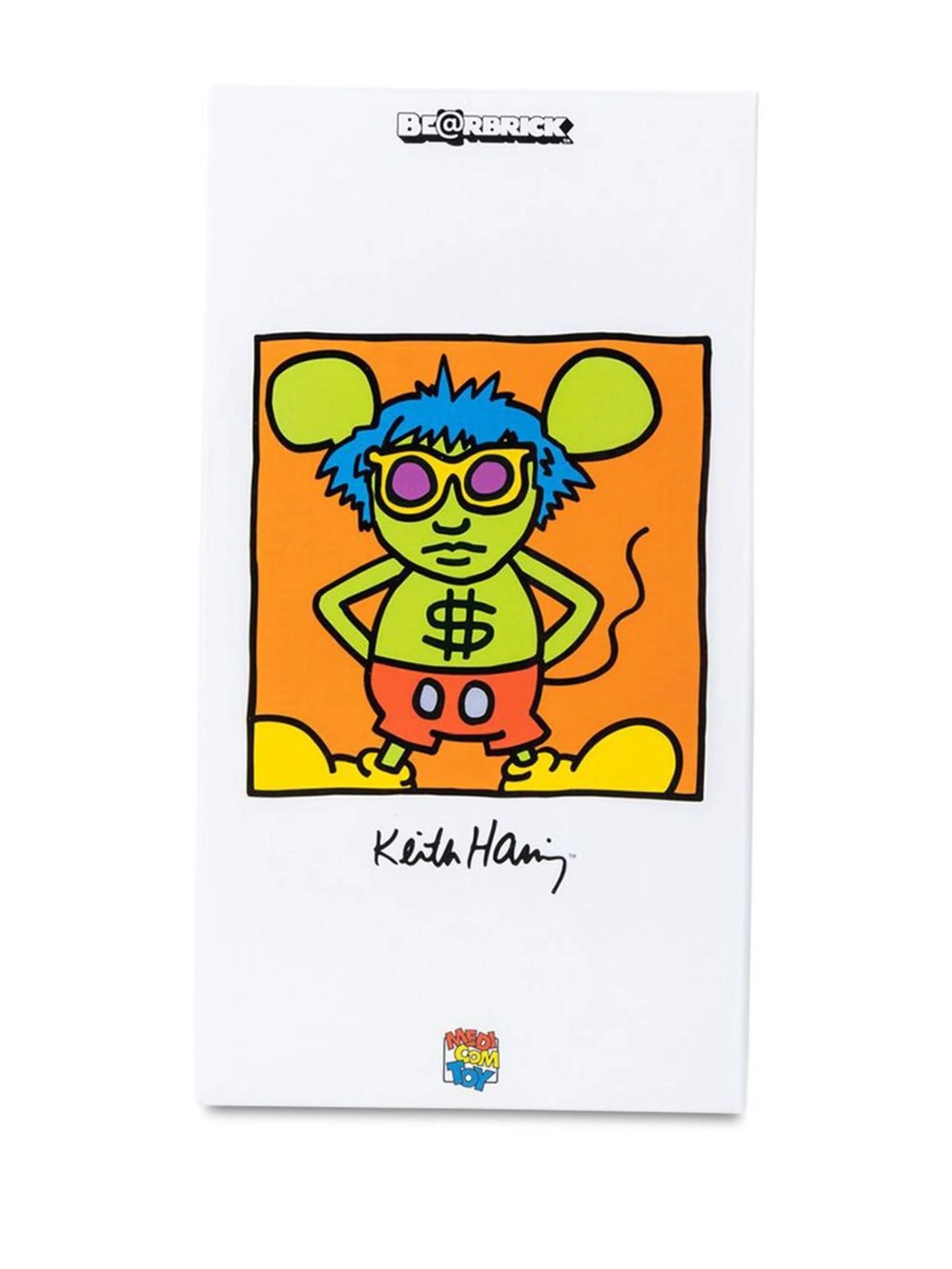 1000% Bearbrick   KEITH HARING ANDY MOUSE