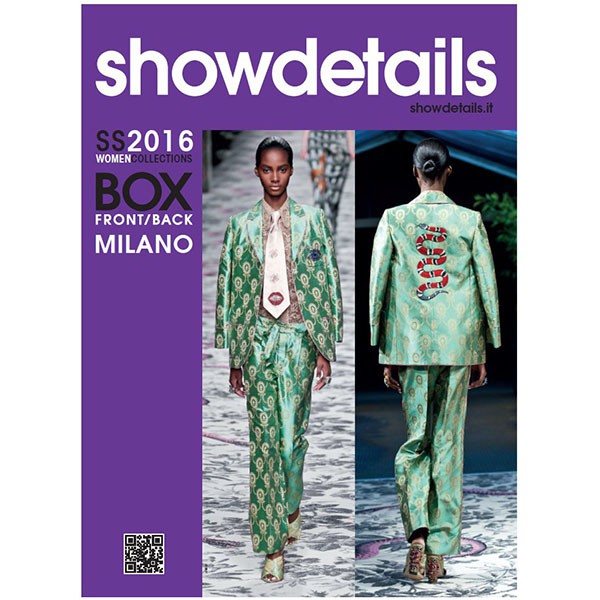 SHOWDETAILS BOX FRONT-BACK MILANO S-S 2016 Miglior Prezzo