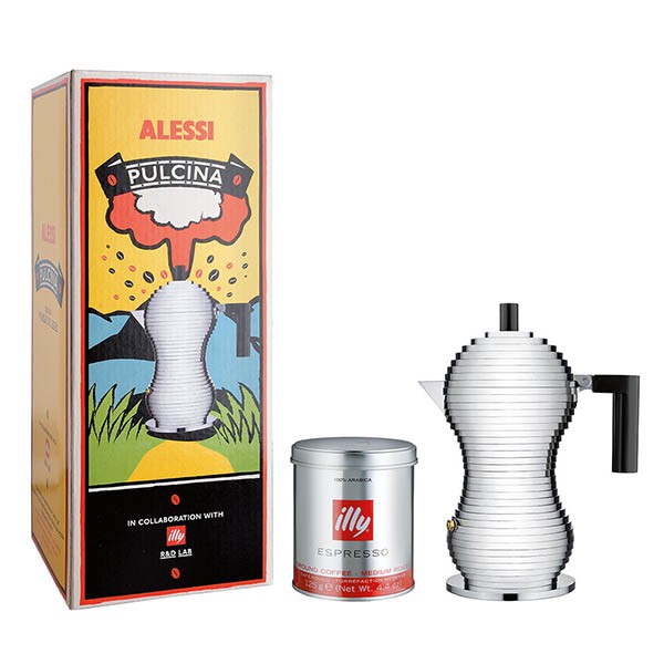 ALESSI - PULCINA CAFFETTIERA ESPRESSO 3 tazze Miglior Prezzo