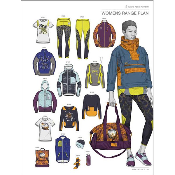 STYLE RIGHT SPORTS ACTIVE TRENDBOOK A-W 2018-19 Miglior Prezzo