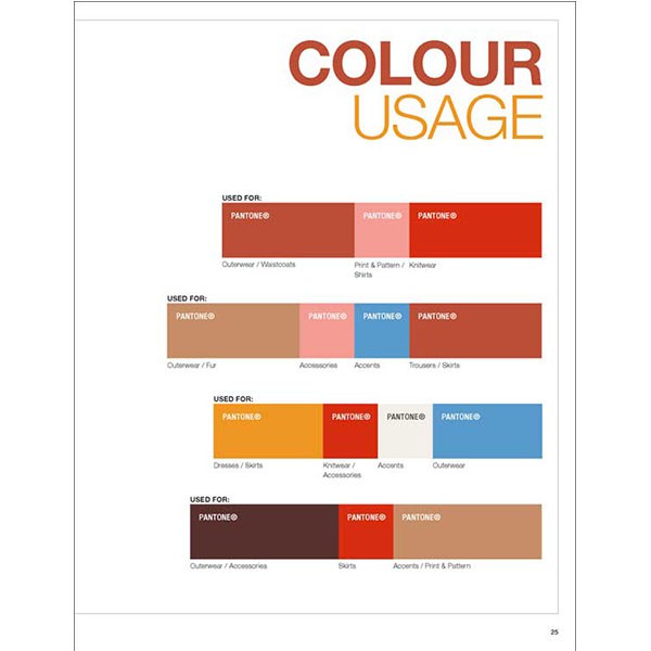 NEXT LOOK COLOUR USAGE AW 2018 2019 Miglior Prezzo