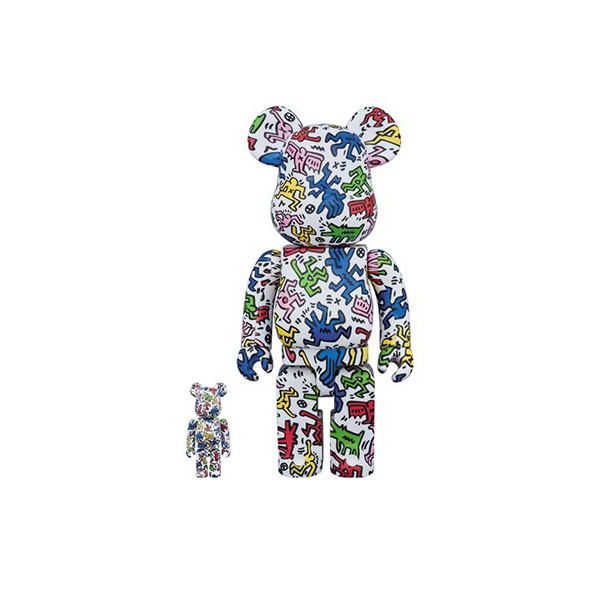 400% & 100% Bearbrick Keith Haring Miglior Prezzo