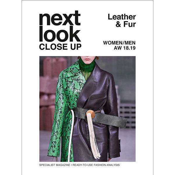 NEXT LOOK WOMEN LEATHER & FUR 04 AW 2018-19 Miglior Prezzo