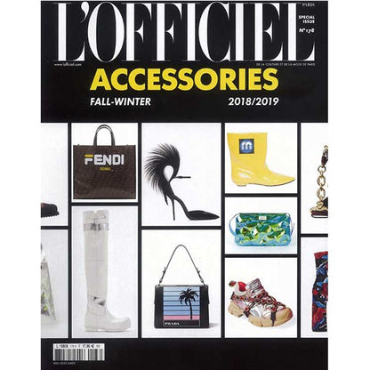 L'OFFICIEL 1000 MODELES ACCESSORIES 178 AW 2018-19 Miglior Prezzo