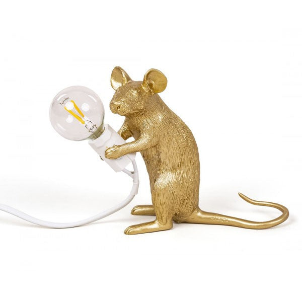 SELETTI MOUSE LAMP GOLD Miglior Prezzo