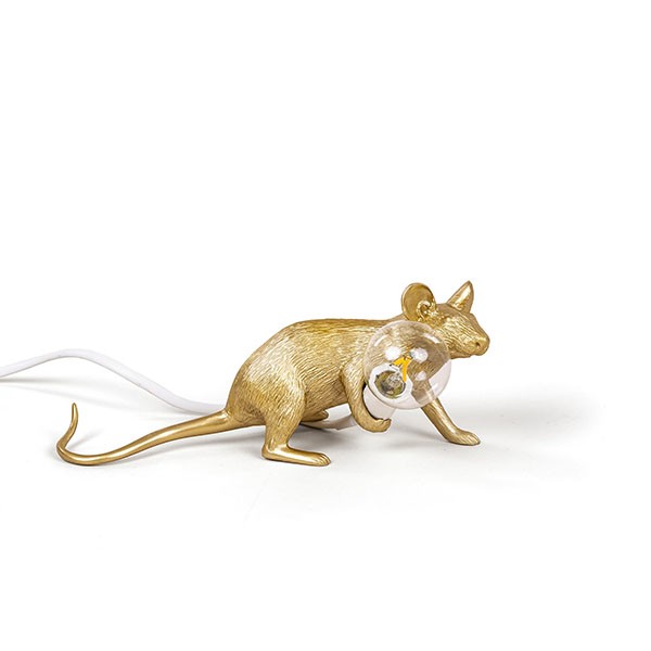 SELETTI MOUSE LAMP GOLD Miglior Prezzo