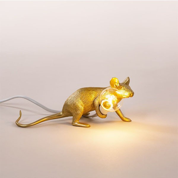 SELETTI MOUSE LAMP GOLD Miglior Prezzo