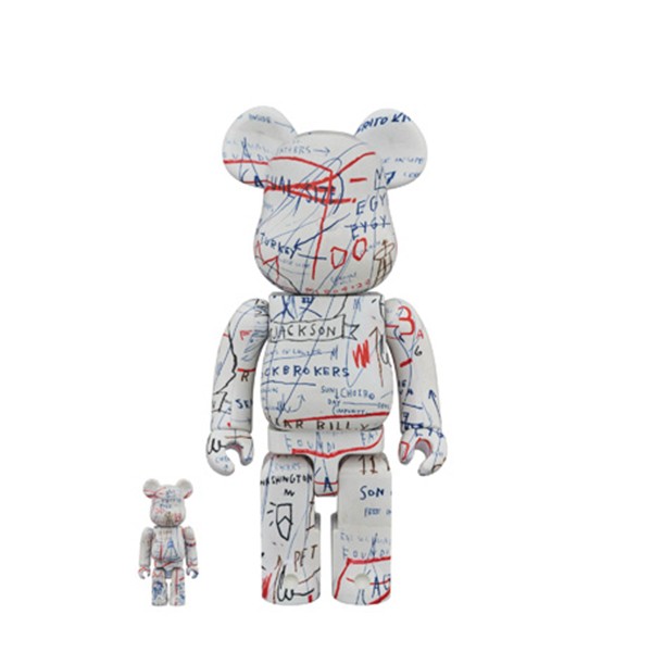 400% & 100% Bearbrick Jean Michel Basquiat Miglior Prezzo