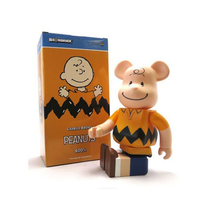 BEARBRICK 400% PEANUTS CHARLIE BROWN Miglior Prezzo