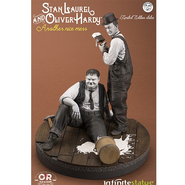 LAUREL & HARDY "Another nice mess" - INFINITE STATUE Miglior Prezzo