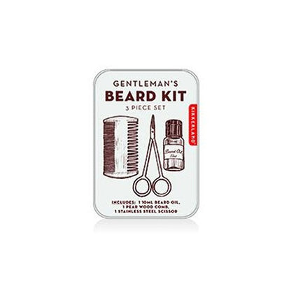 KIKKERLAND GENTLEMAN'S BEARD TIN Miglior Prezzo