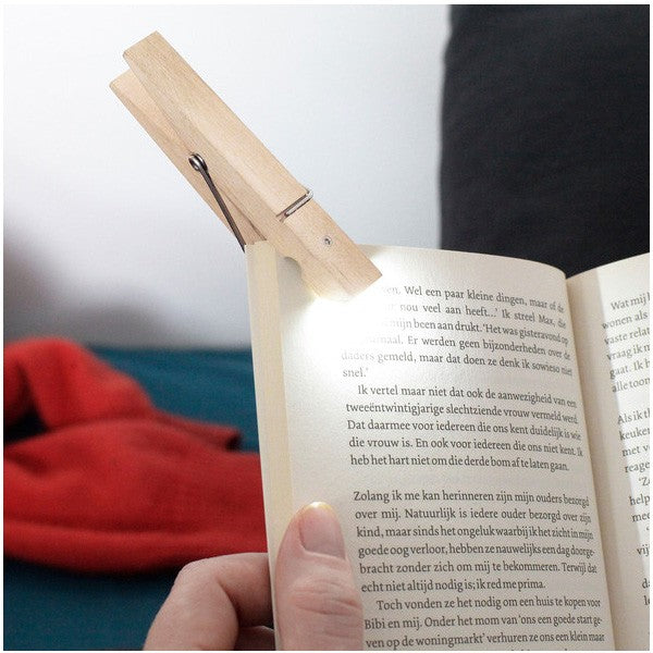 KIKKERLAND Booklight Clothespin Miglior Prezzo