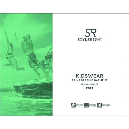 STYLE RIGHT KIDSWEAR TRENDBOOK SS 2021 INCL. DVD Miglior Prezzo