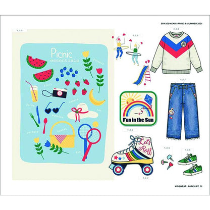 STYLE RIGHT KIDSWEAR TRENDBOOK SS 2021 INCL. DVD Miglior Prezzo