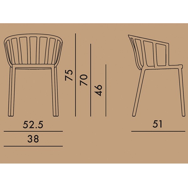 KARTELL SEDIA VENICE MAT Miglior Prezzo