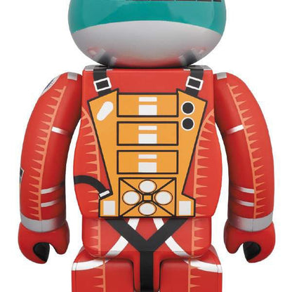 400% & 100% BEARBRICK 2001 A SPACE ODYSSEY SPACE SUIT RED GREEN Miglior Prezzo