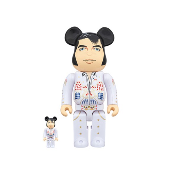 400% & 100% BEARBRICK ELVIS PRESLEY Miglior Prezzo