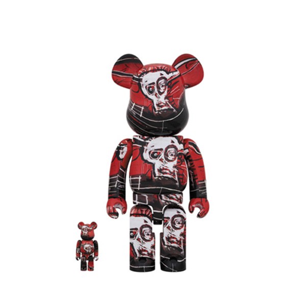 400% & 100% BEARBRICK Jean Michel Basquiat 5 Miglior Prezzo