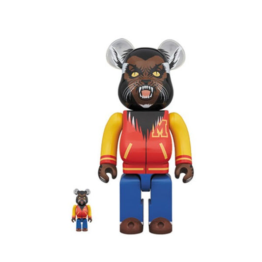 400% & 100% BEARBRICK MICHAEL JACKSON THRILLER WEREWOLF Miglior Prezzo