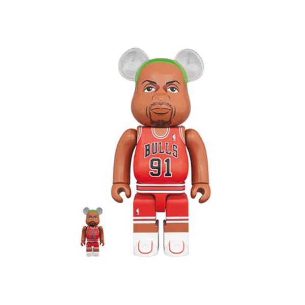 400% & 100% BEARBRICK DENNIS RODMAN Miglior Prezzo