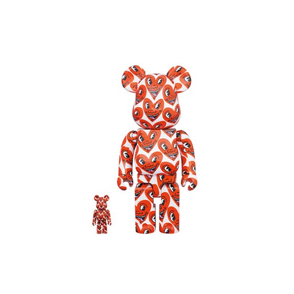 400% & 100% BEARBRICK KEITH HARING 6 Miglior Prezzo