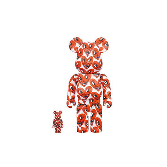 400% & 100% BEARBRICK KEITH HARING 6 Miglior Prezzo