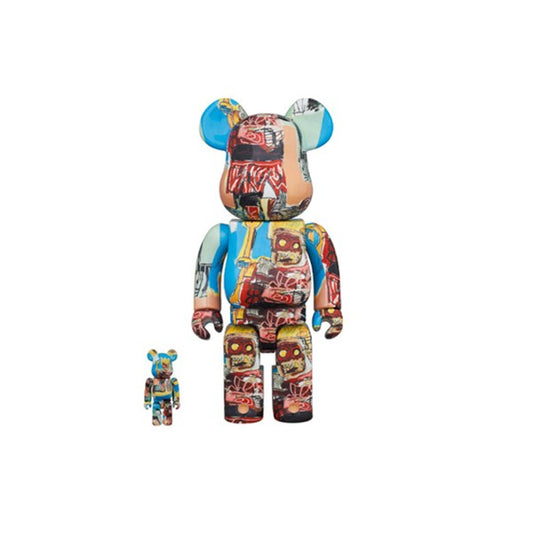 400% & 100% BEARBRICK JEAN-MICHEL BASQUIAT 6 Miglior Prezzo