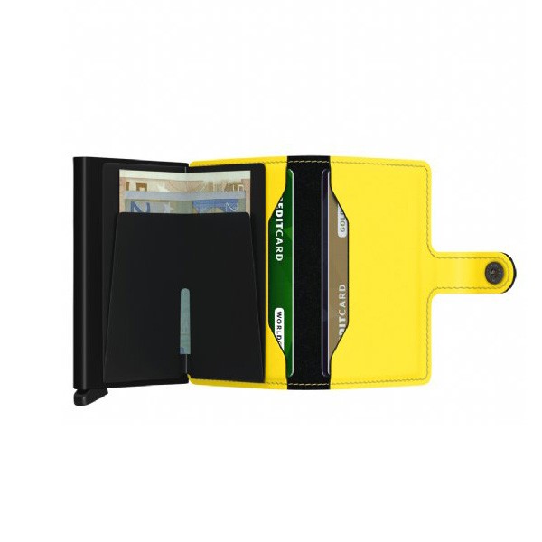 SECRID MINI WALLET MATTE BLACK & YELLOW Miglior Prezzo