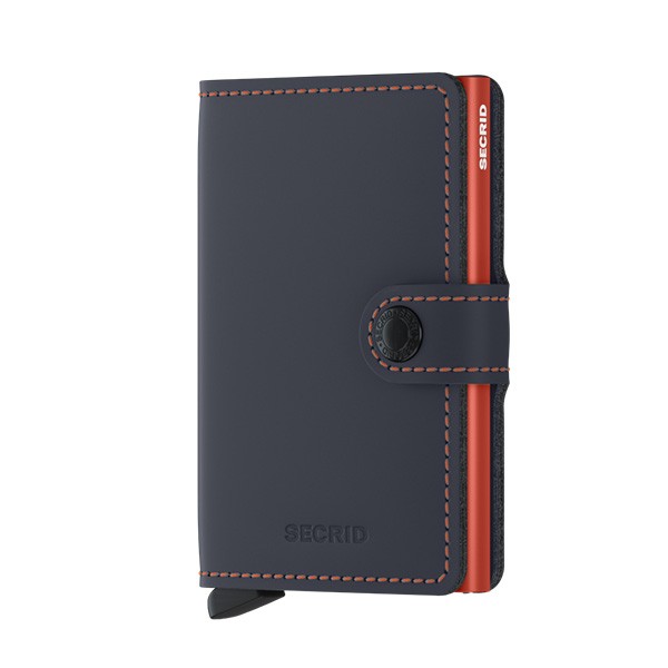 SECRID MINI WALLET MATTE BLUE & ORANGE Miglior Prezzo