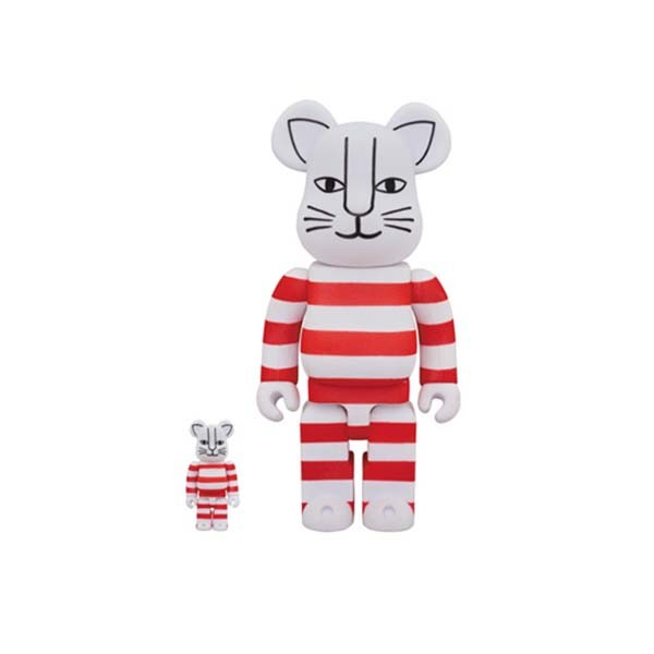 400% & 100% BEARBRICK LISA LARSON MIKEY RED Miglior Prezzo