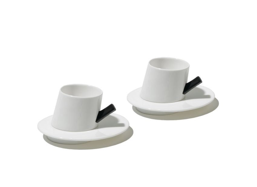 PRESTO SET DUE TAZZE DA CAFFE' ALESSI Miglior Prezzo