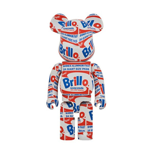 1000% BEARBRICK ANDY WARHOL BRILLO Miglior Prezzo