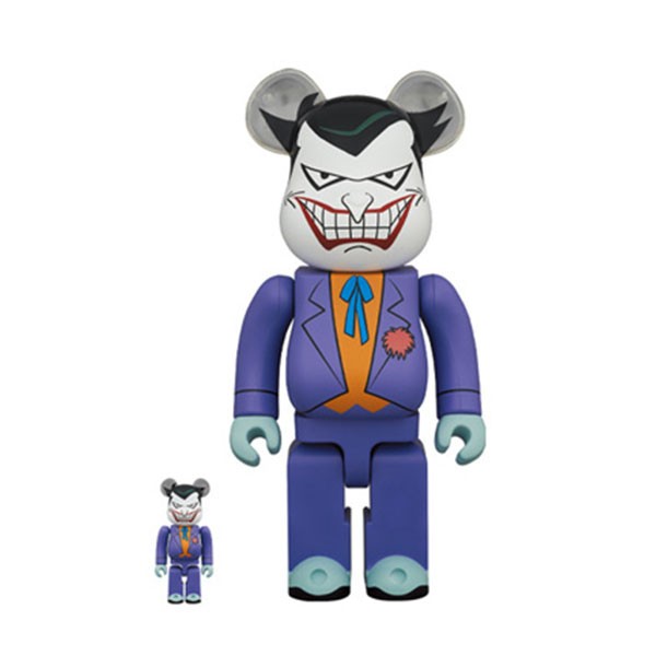 400% & 100% BEARBRICK BATMAN THE ANIMATED SERIES THE JOKER Miglior Prezzo