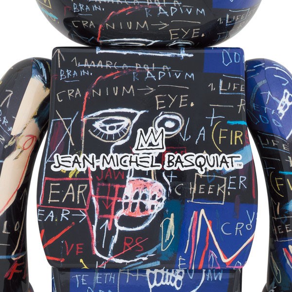 1000% BEARBRICK JEAN-MICHEL BASQUIAT 7 Miglior Prezzo