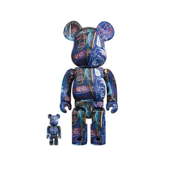 400% & 100% BEARBRICK JEAN-MICHEL BASQUIAT 7 Miglior Prezzo