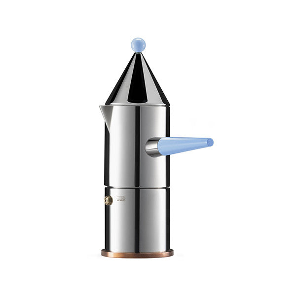 ALESSI 100 CAFFETTIERA ESPRESSO La conica manico lungo Aldo Rossi Miglior Prezzo