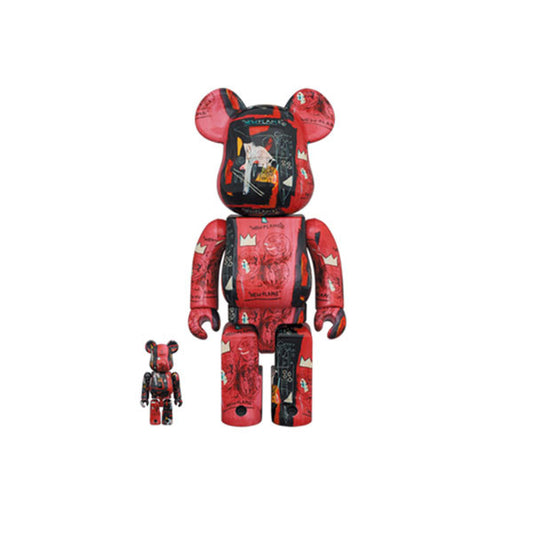 400% & 100% BEARBRICK WARHOL X BASQUIAT 1 Miglior Prezzo