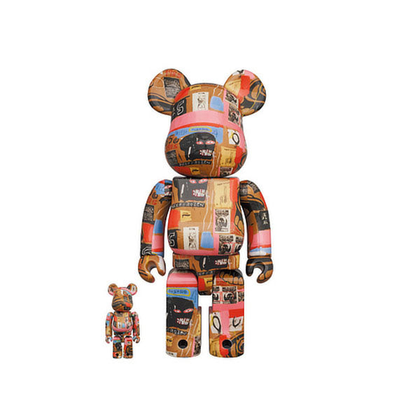 400% & 100% BEARBRICK WARHOL X BASQUIAT 2 Miglior Prezzo