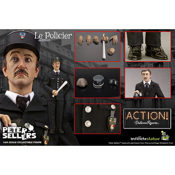 INFINITE STATUE PETER SELLERS LE POLICIER 1:6 ACTION FIGURE Miglior Prezzo