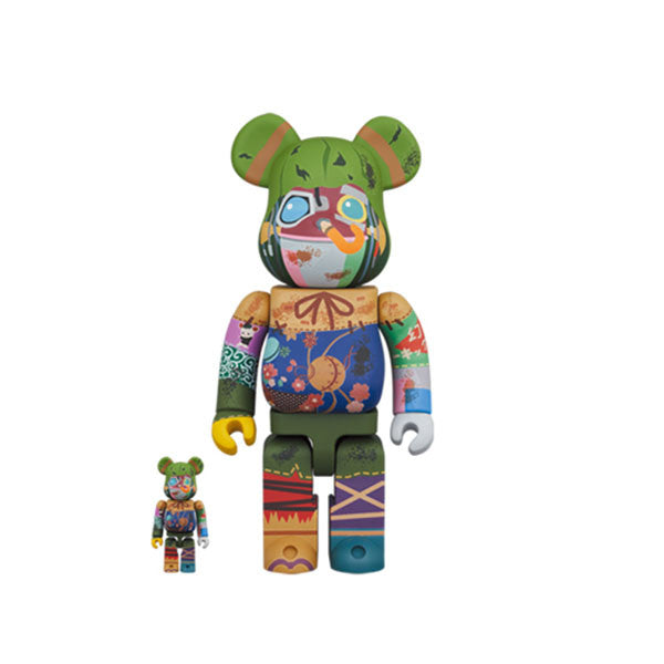 400% & 100% BEARBRICK POUPELLE OF CHIMNEY TOWN Miglior Prezzo