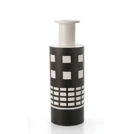 VASO 503 BIANCO NERO SOTTSASS Miglior Prezzo