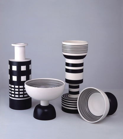 VASO 500 BIANCO NERO SOTTSASS Miglior Prezzo