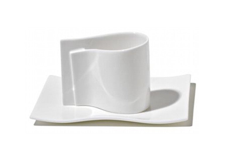 SET 2 TAZZE DA CAFFE' CON SOTTOTAZZA E-LI-LI Miglior Prezzo