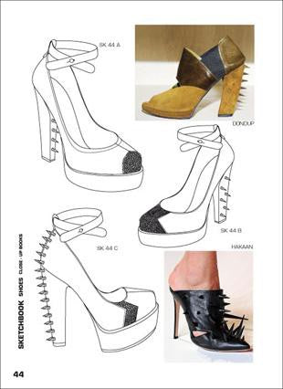 Close-Up Sketchbook Vol. 12 Shoes Women Miglior Prezzo