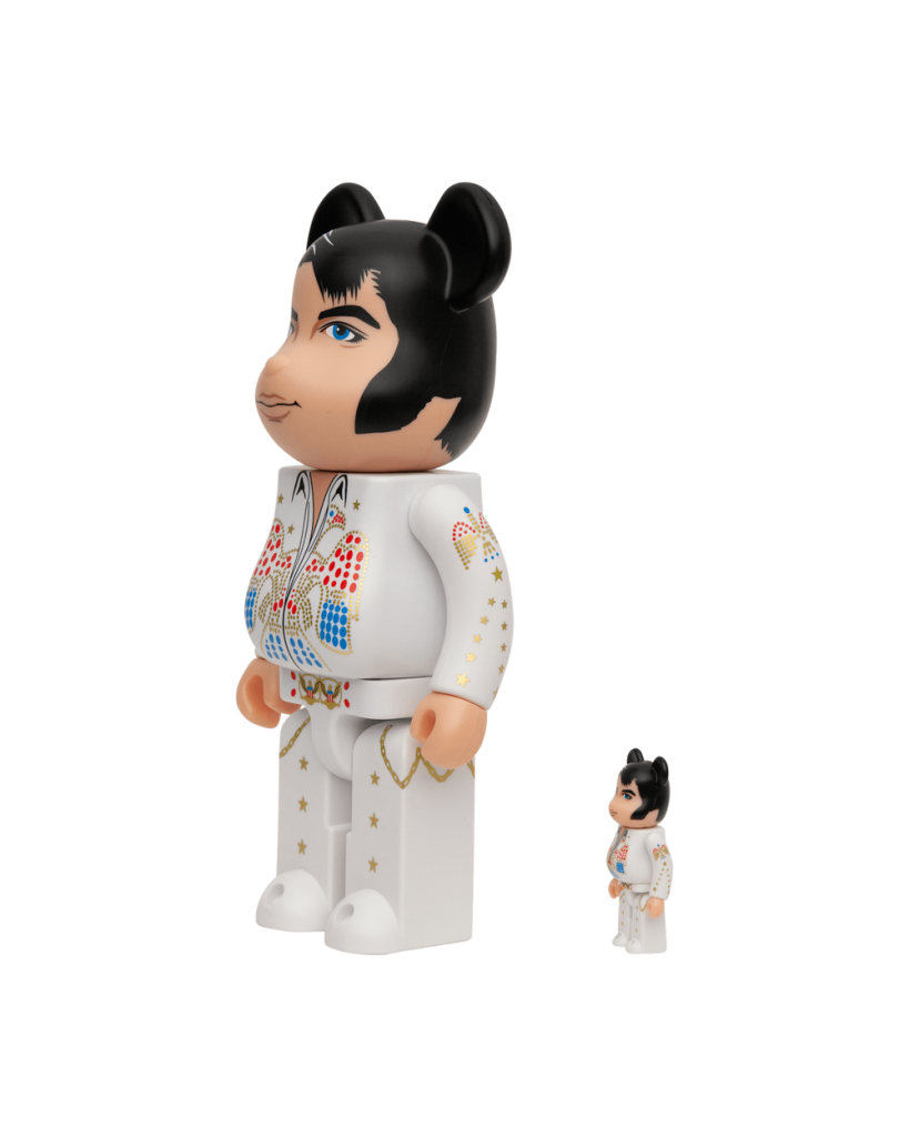 400% & 100% BEARBRICK ELVIS PRESLEY 1