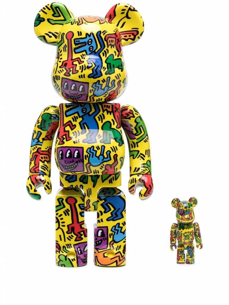 400% & 100% BEARBRICK Keith Haring 5