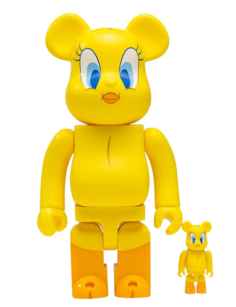 400% & 100% BEARBRICK TWEETY