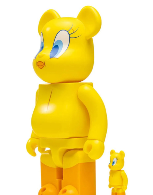 400% & 100% BEARBRICK TWEETY 1