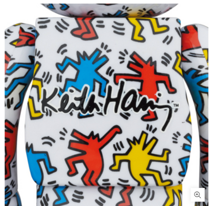 400% & 100% Bearbrick Keith Haring 2