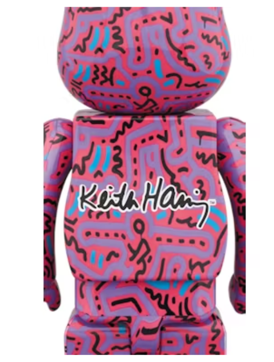 400% & 100% Bearbrick Keith Haring 2 1